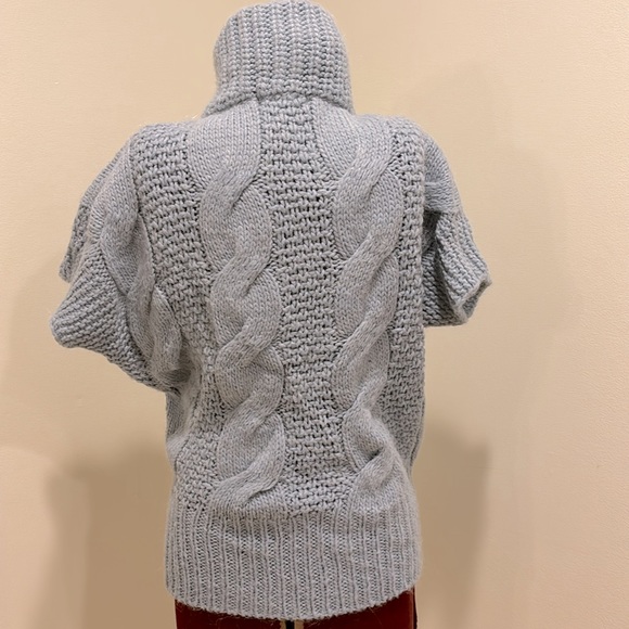 Powder Blue Knitted Sweater - Picture 4 of 8